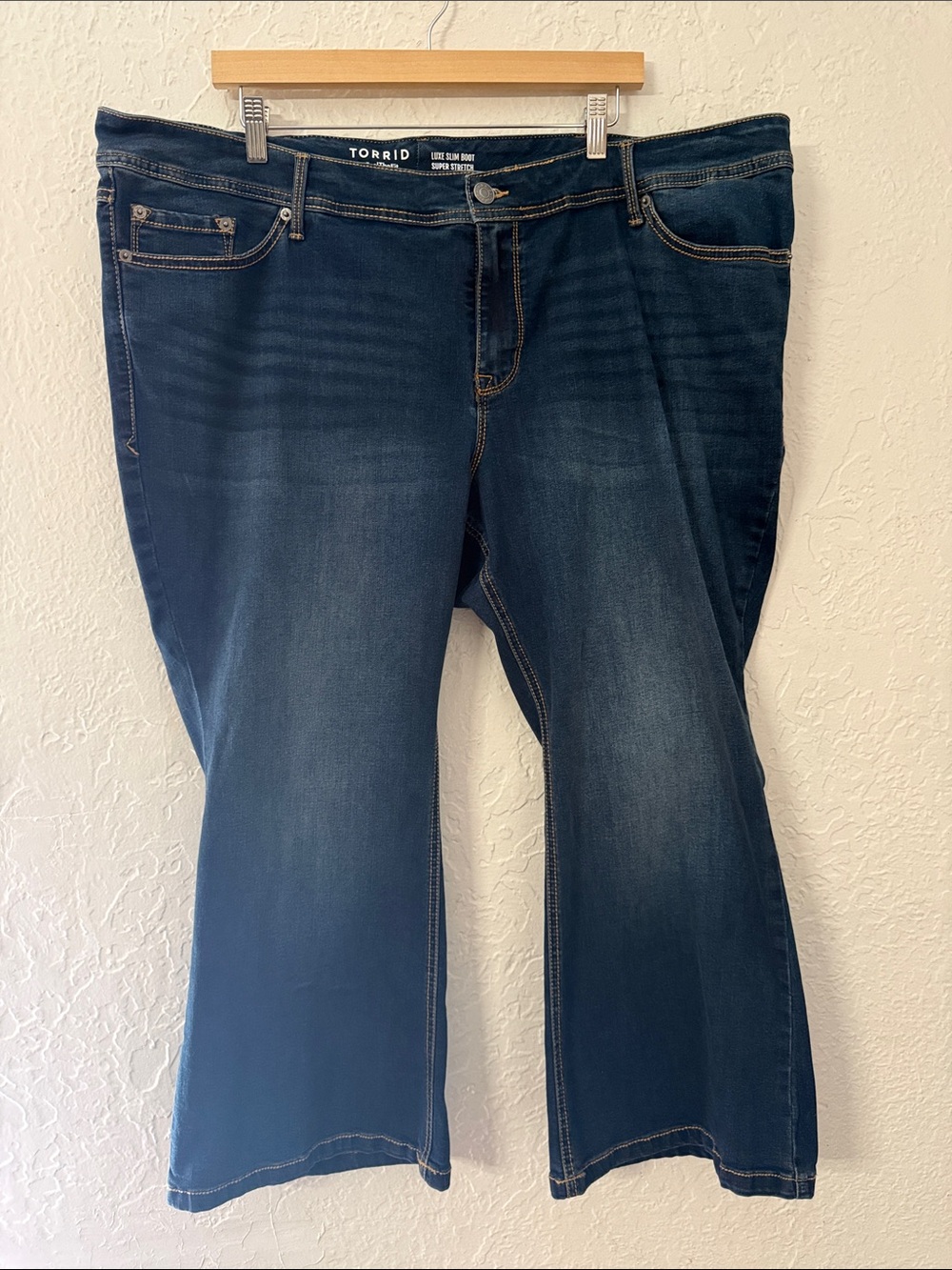 torrid Dark Blue Flare Jeans - Women's 26XS